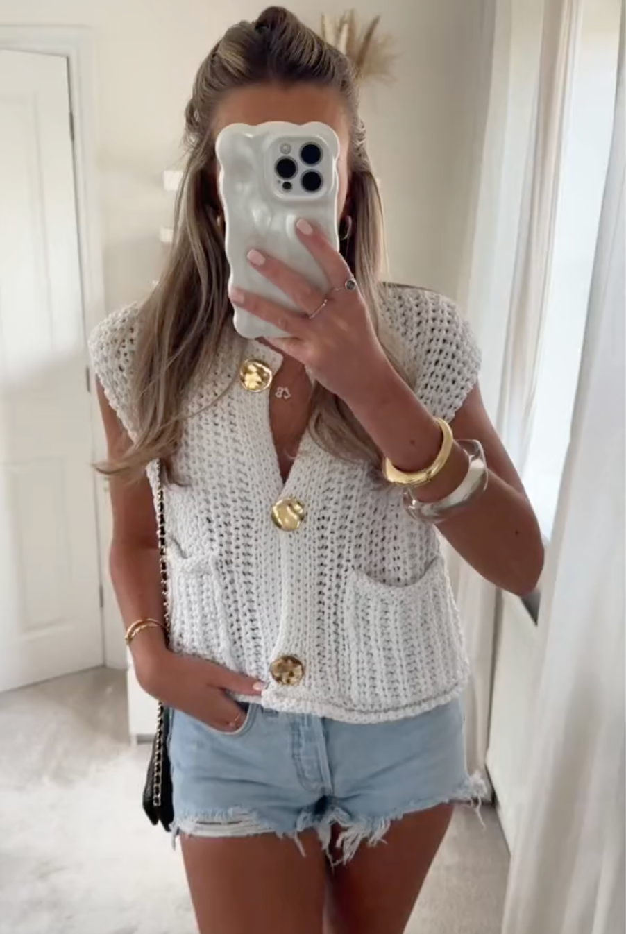 Saar - Elegante cárdigan de punto para mujer