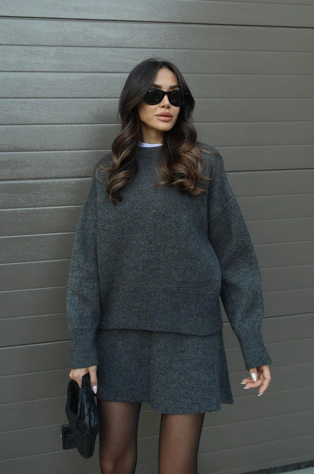 Kara - Conjunto de lana para mujer