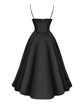 Gala - Vestido ajustado con tirantes finos