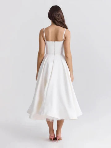 Gala - Vestido ajustado con tirantes finos